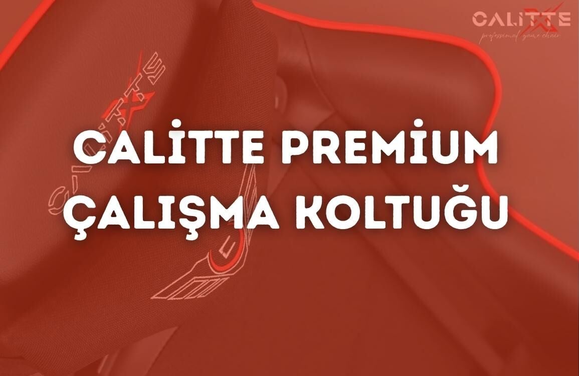 Calitte Premium Çalışma Koltuğu