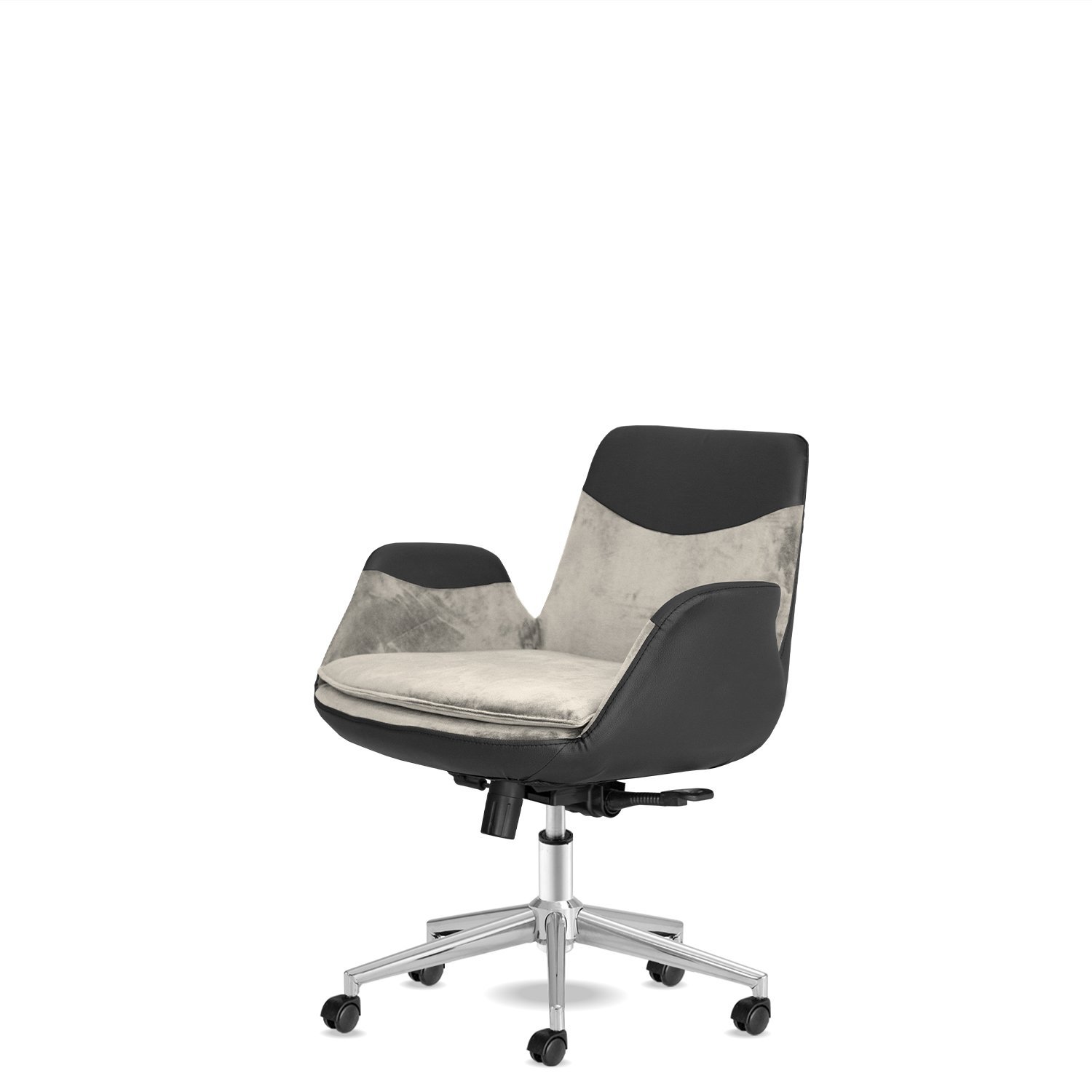 Storm Krem Krom Çalışma Koltuğu