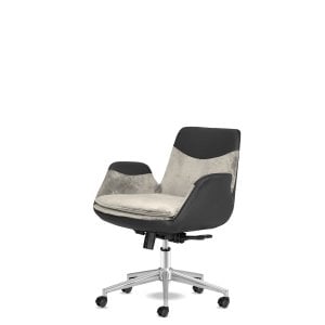 Storm Krem Krom Çalışma Koltuğu
