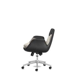 Storm Krem Krom Çalışma Koltuğu