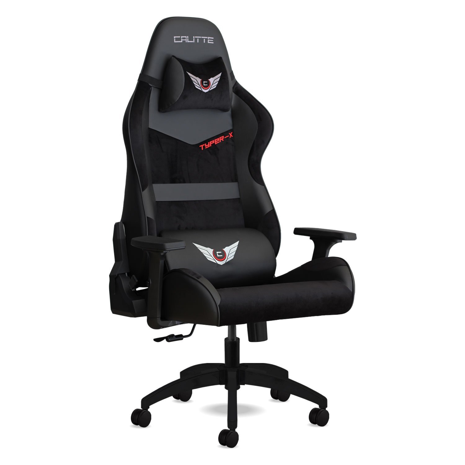 Typer-X TP Siyah Profesyonel Kumaş Oyuncu Koltuğu