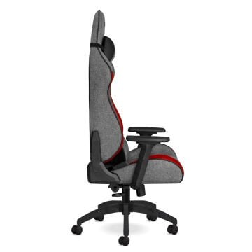 Supra SP Gri Kırmızı Profesyonel Kumaş Oyuncu Koltuğu