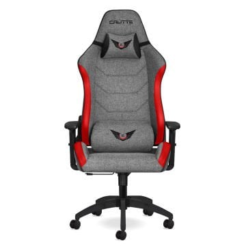 Supra SP Gri Kırmızı Profesyonel Kumaş Oyuncu Koltuğu