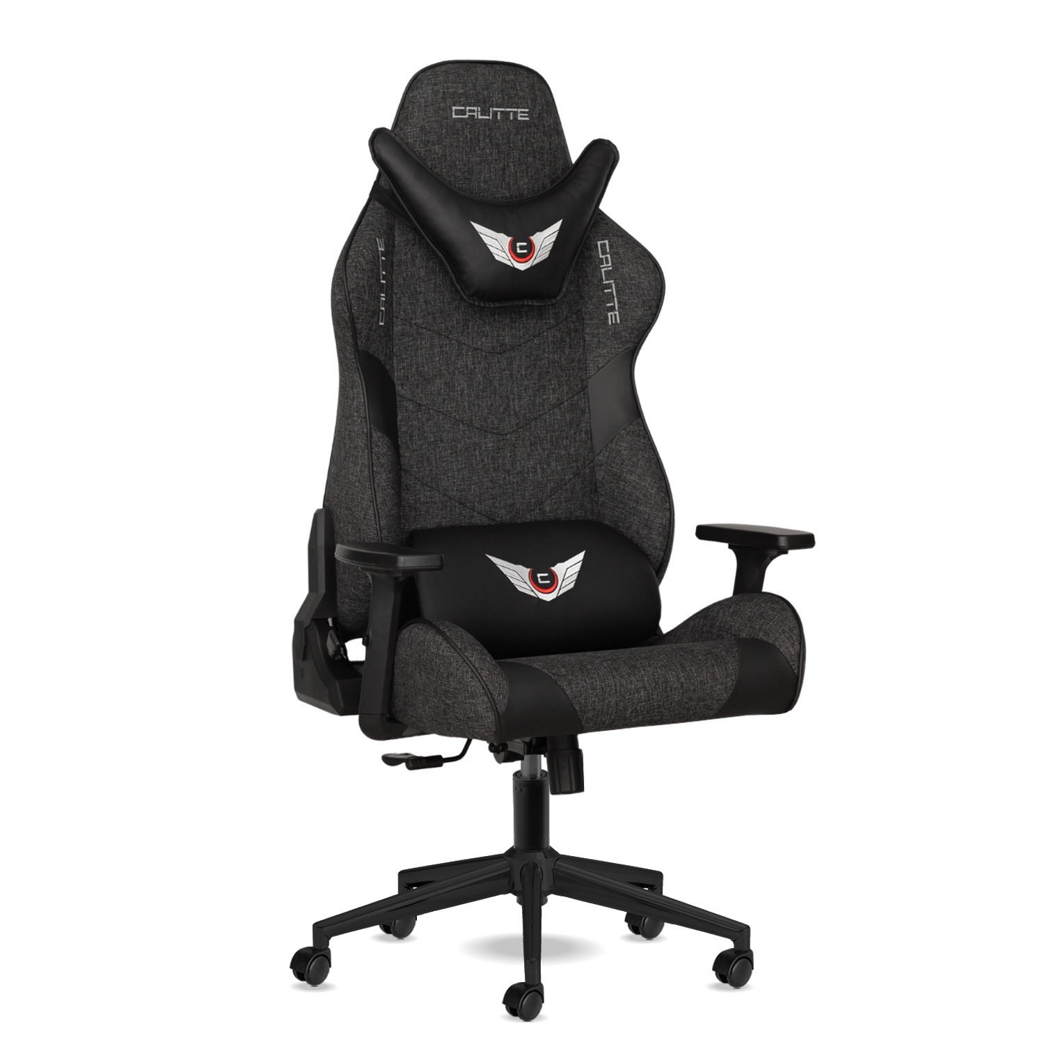 Samurai SS Kumaş Siyah Kumaş Profesyonel Oyuncu Koltuğu