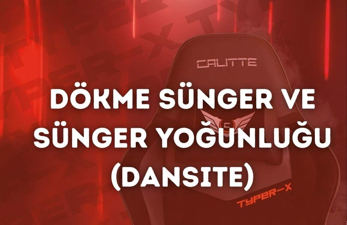  Dökme Sünger ve Sünger Yoğunluğu (Dansite)