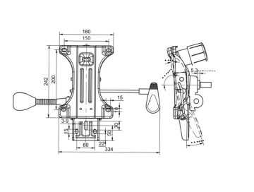 Çift Kollu Kuyruklu Tilt Mekanizma