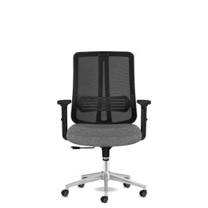 Spark Başlıksız Siyah Krom Çalışma Koltuğu