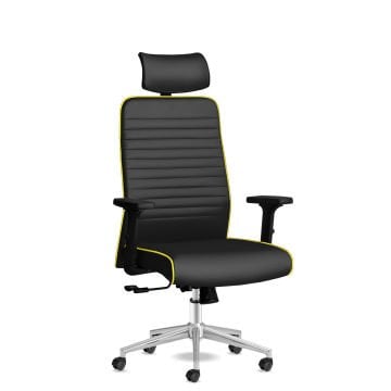 Tekno Siyah Sarı Çalışma & Yönetici Koltuğu
