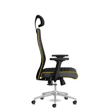 Tekno Siyah Sarı Çalışma & Yönetici Koltuğu