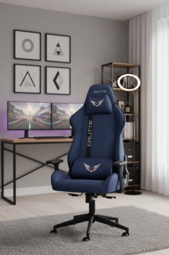 Breeze BRZ Lacivert Profesyonel Kumaş Oyuncu Koltuğu