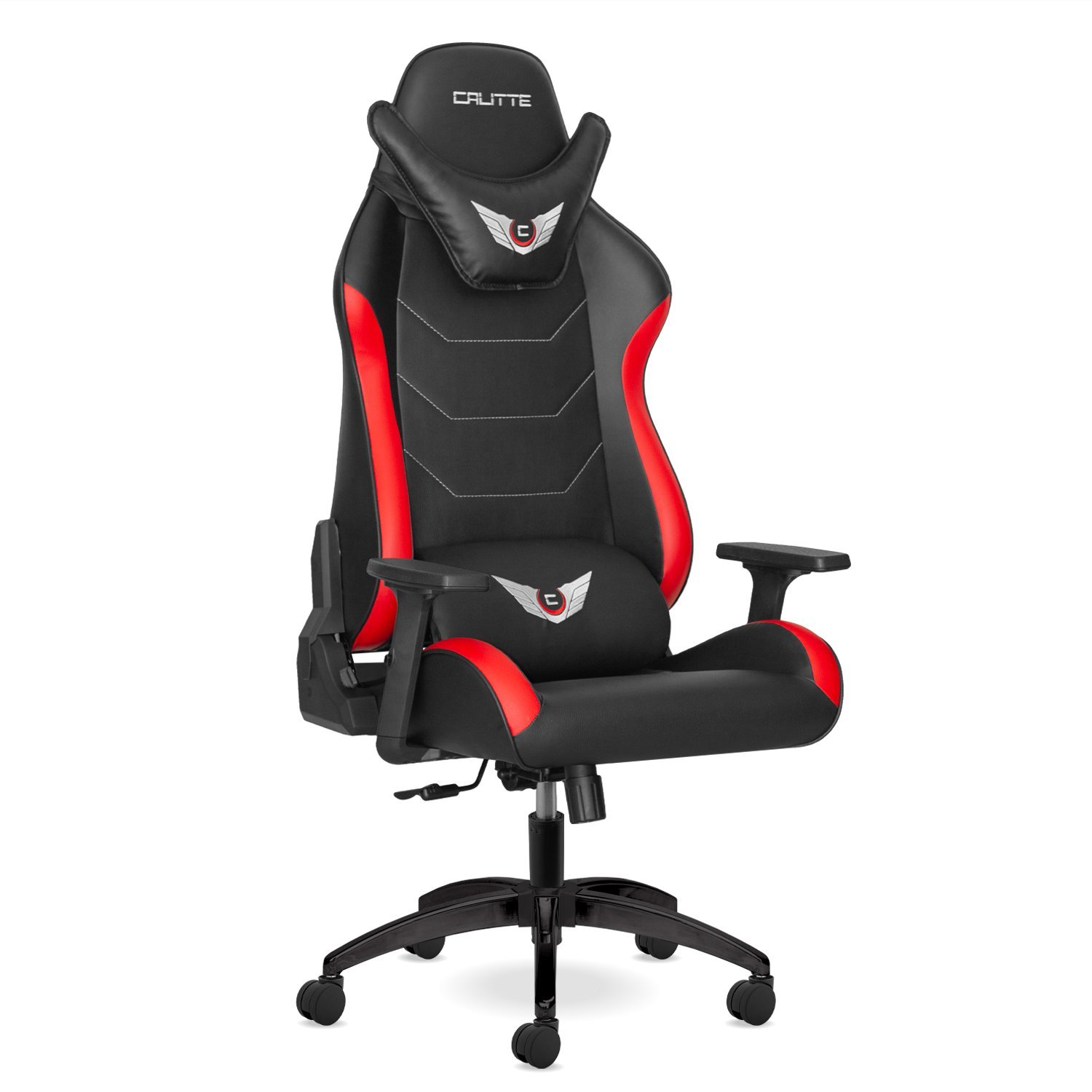 Supra SP Siyah Kırmızı Profesyonel Deri Oyuncu Koltuğu