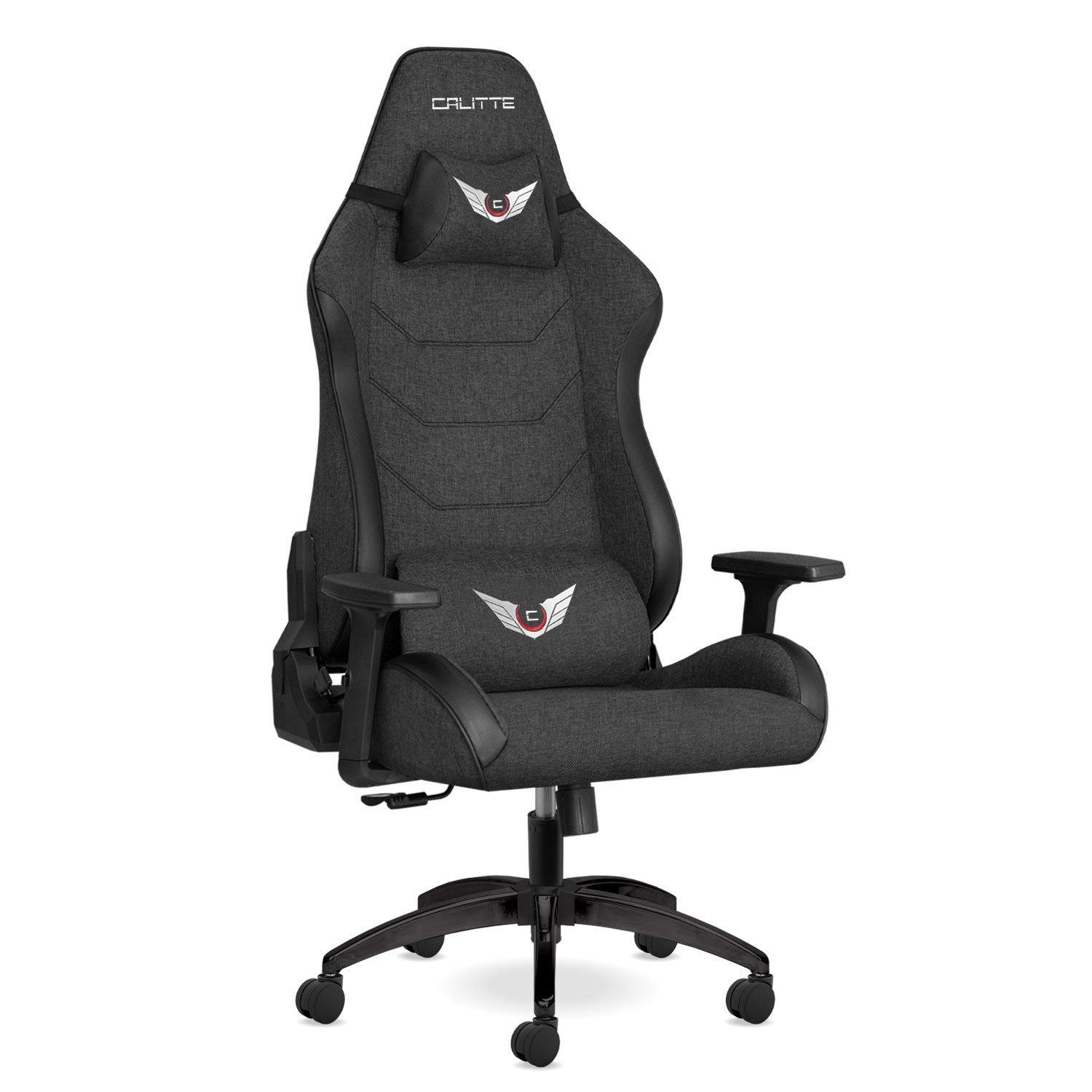 Supra SP Siyah Profesyonel Kumaş Oyuncu Koltuğu