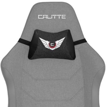 Klasik Siyah Ergonomik Kumaş Boyun Yastığı - Oyuncu, Çalışma, Araç Koltuğuna Uyumludur